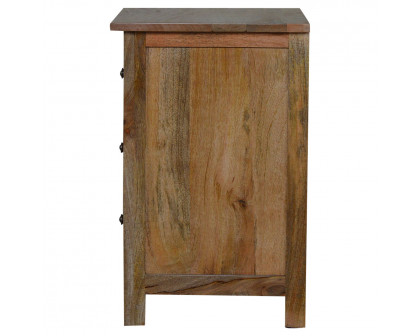 Artisan - Country Style Nightstand in Oak-Ish