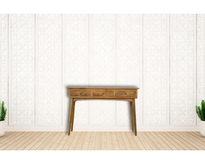 Artisan - Nordic Style Console Table with 3 Drawers