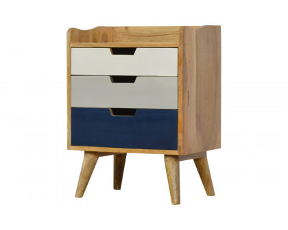 Artisan Gradient Bedside - Navy/White