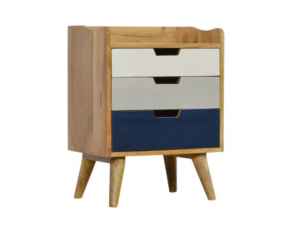 Artisan Gradient Bedside - Navy/White