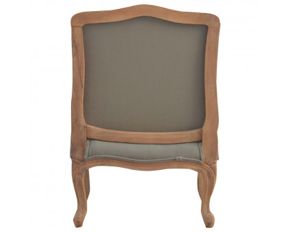 Artisan™ French Style Upholstered Armchair - Sun Bleached