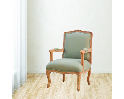 Artisan™ French Style Upholstered Armchair - Sun Bleached