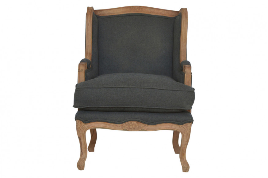 Artisan™ Carved French Chair - Sun Bleached, Linen