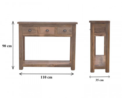 Artisan - Hallway Console with 3 Drawers