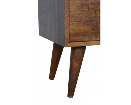 Artisan Mixed Bedside - Chestnut