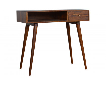 Artisan Mixed Writing Desk - Chestnut