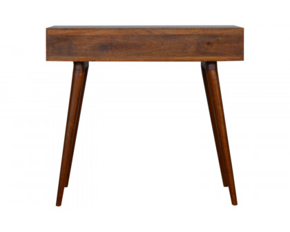 Artisan Mixed Writing Desk - Chestnut