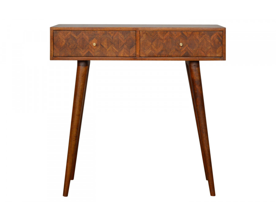 Artisan Assorted Console Table - Chestnut