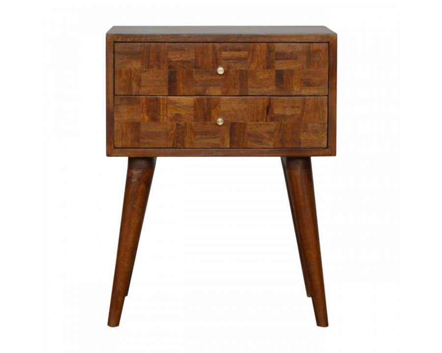 Artisan - Varied Nightstand in Chestnut