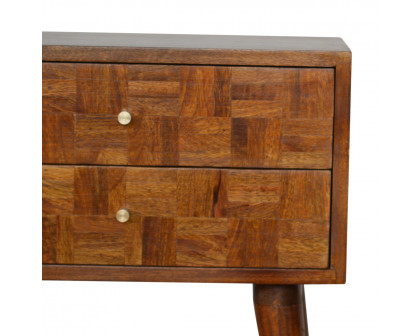 Artisan - Varied Nightstand in Chestnut