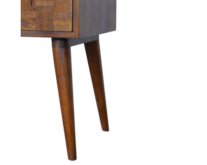 Artisan - Varied Nightstand in Chestnut