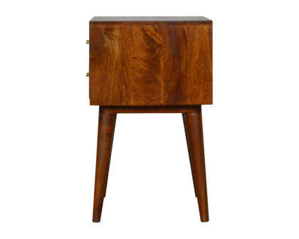 Artisan - Varied Nightstand in Chestnut