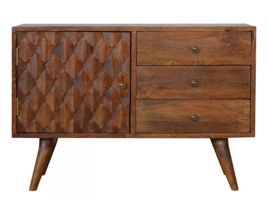 Artisan - Pineapple Carved Sideboard