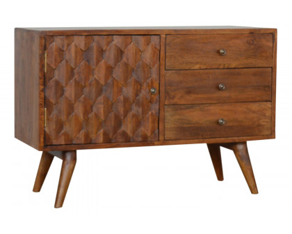 Artisan - Pineapple Carved Sideboard