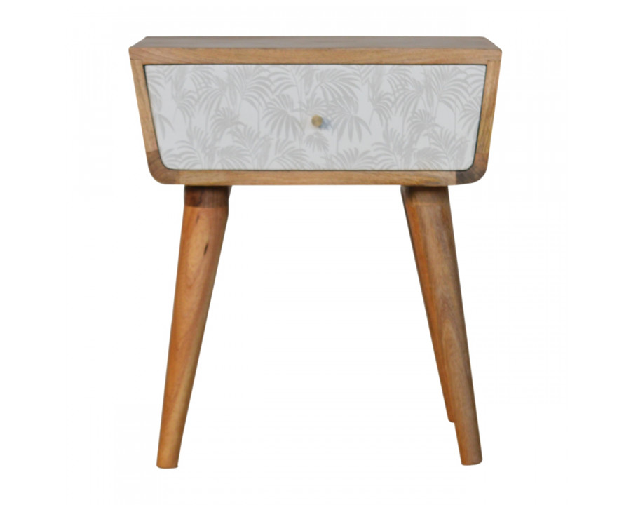 Artisan - Trape Nightstand in White