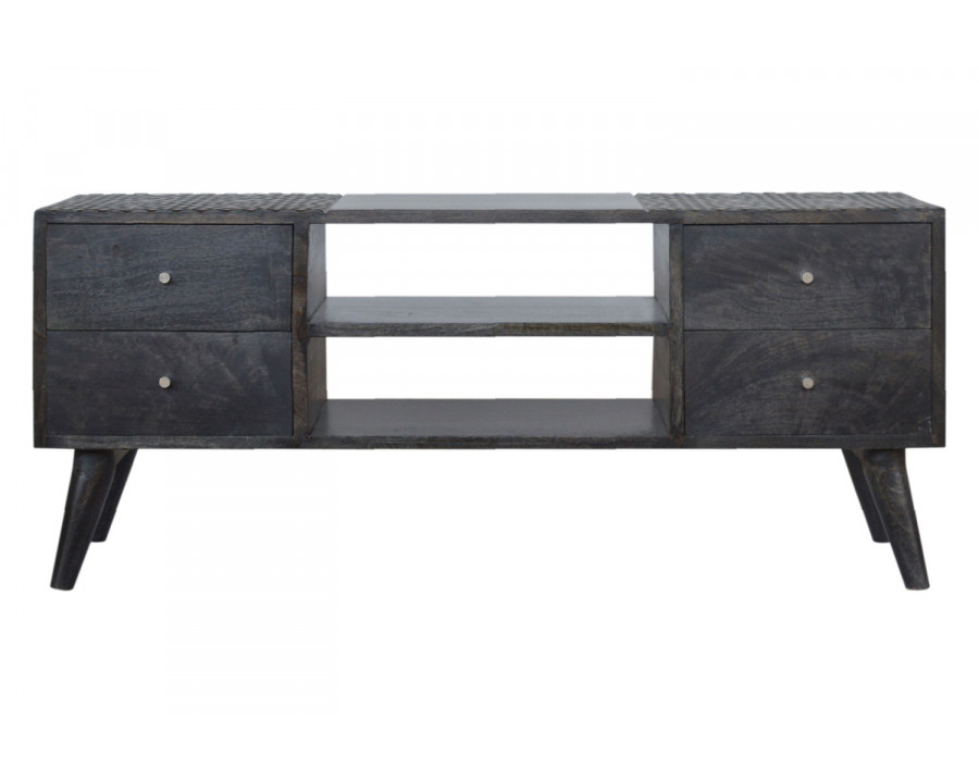 Artisan - Entertainment Unit in Ash Black