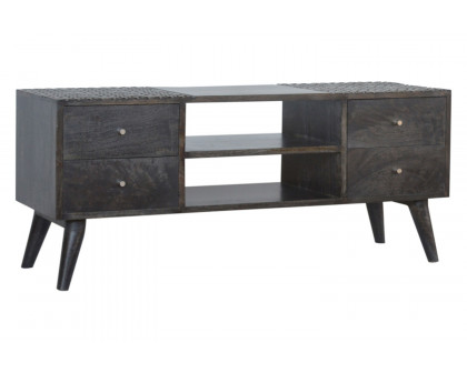 Artisan - Entertainment Unit in Ash Black