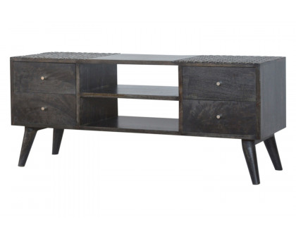 Artisan - Entertainment Unit in Ash Black