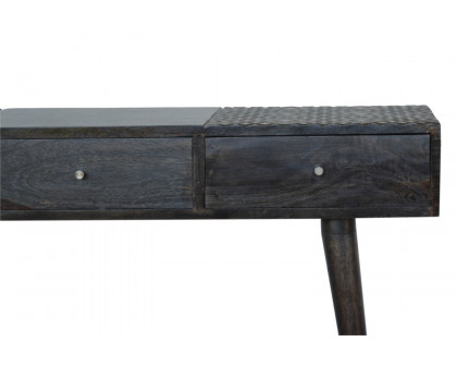 Artisan 3 Drawer Console Table - Ash Black