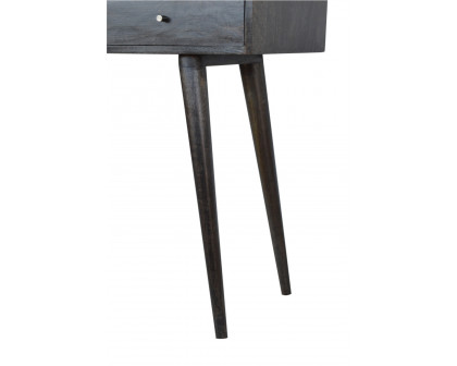 Artisan 3 Drawer Console Table - Ash Black