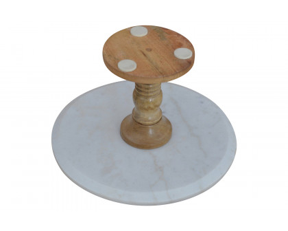 Artisan - Cake Stand with Marble Top