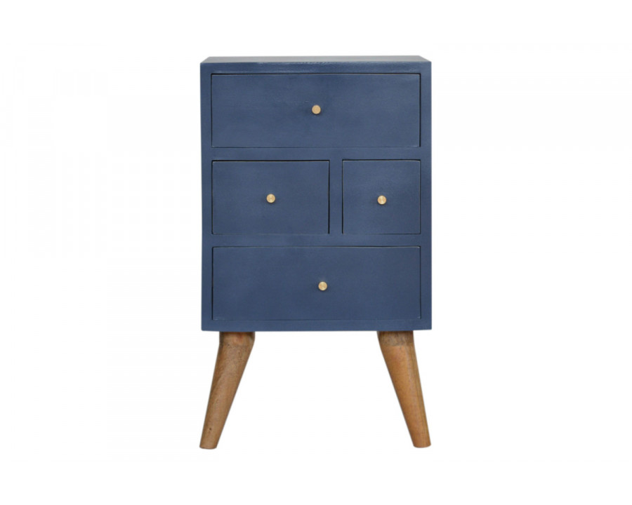 Artisan Nordic Style Multi Bedside - Dark Blue