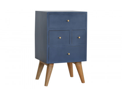 Artisan Nordic Style Multi Bedside - Dark Blue