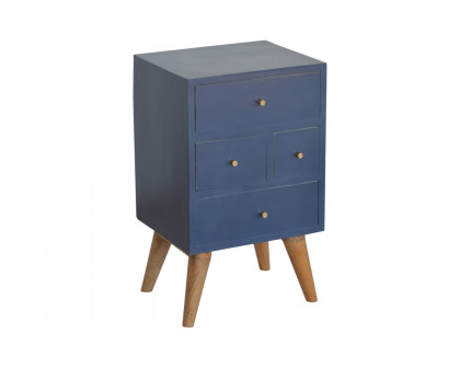 Artisan Nordic Style Multi Bedside - Dark Blue