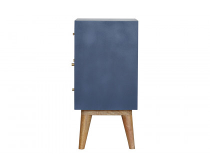 Artisan Nordic Style Multi Bedside - Dark Blue