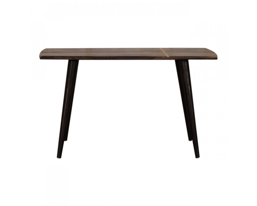 Artisan - Inlay Coffee Table in Ash Black, Brass