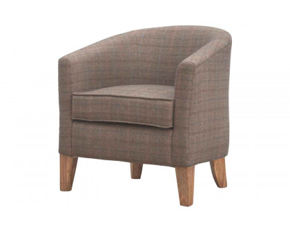 Artisan - Upholstered Tweed Tub Chair