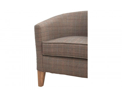 Artisan - Upholstered Tweed Tub Chair