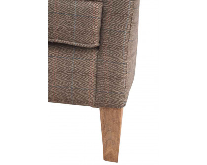 Artisan - Upholstered Tweed Tub Chair