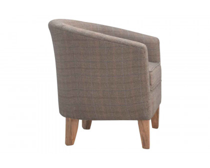 Artisan - Upholstered Tweed Tub Chair