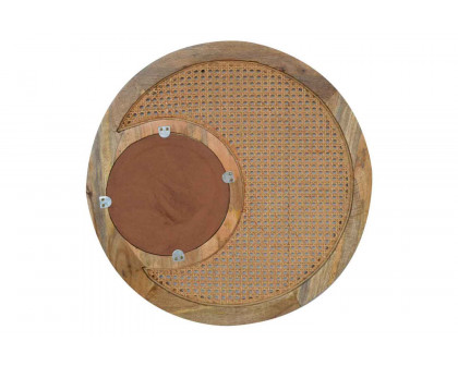 Artisan Woven Mirror - Round