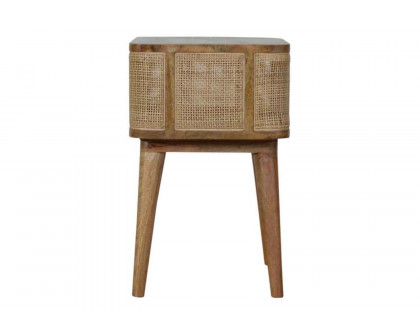 Artisan - Woven Bedside in Open Slot Bedside