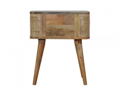 Artisan - Woven Bedside in Open Slot Bedside