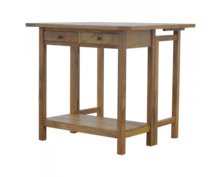 Artisan - Breakfast Table with 2 Stools in Oak-Ish