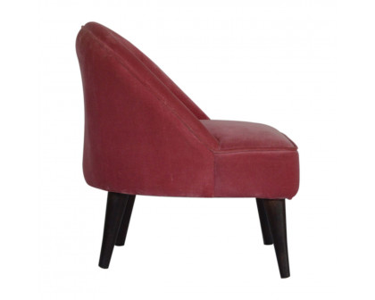 Artisan Deep Button Chair - Pink, Velvet