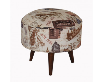 Artisan - Round Footstool