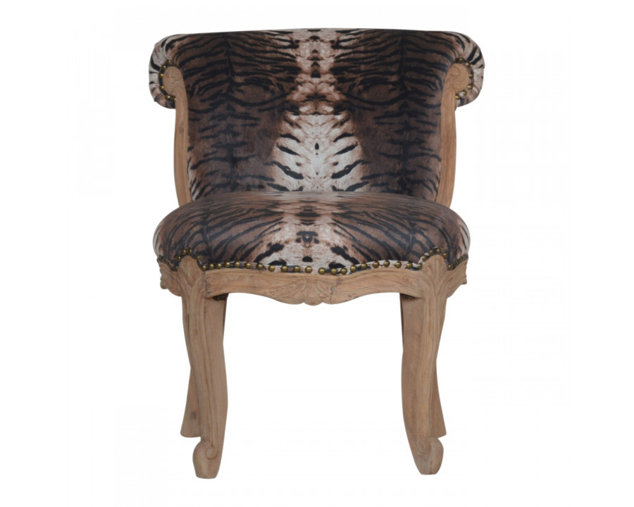 Artisan - Tiger Printed Studded Chair