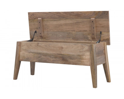 Artisan - Solid Wood Lid Up Storage Bench