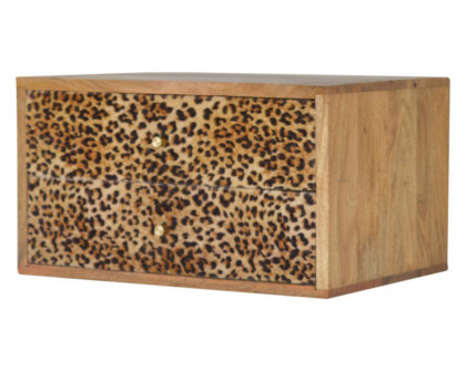 Artisan - Wall Leopard Print Bedside