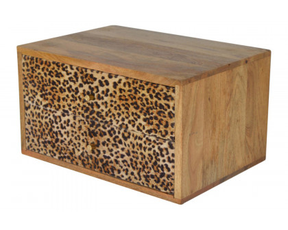 Artisan - Wall Leopard Print Bedside