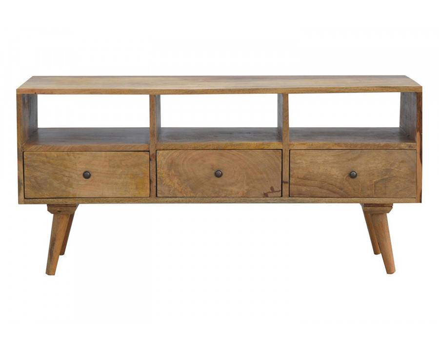 Artisan - Nordic Style TV Unit with 3 Drawers