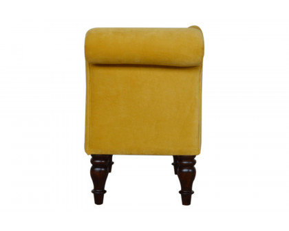 Artisan - Mustard Velvet Chaise