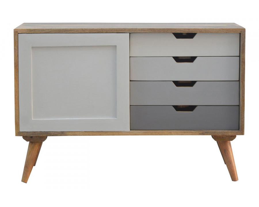 Artisan - Gray Gradient Sliding Sideboard