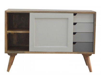 Artisan - Gray Gradient Sliding Sideboard