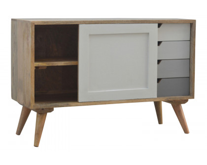 Artisan - Gray Gradient Sliding Sideboard