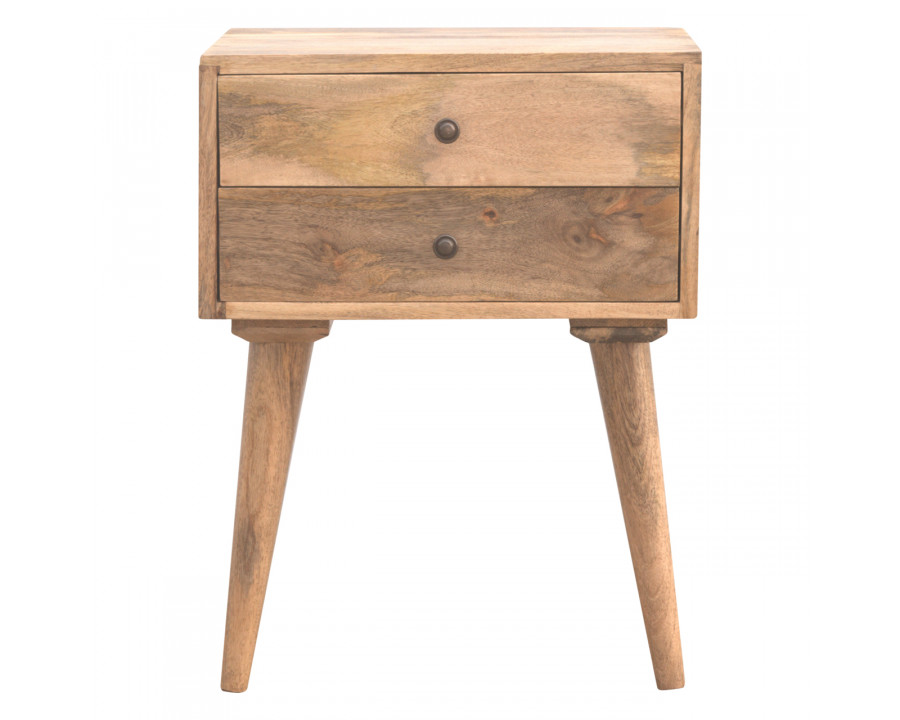 Artisan Modern Solid Nightstand - Natural Oak-Ish